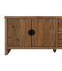 APARADOR MADERA DE PINO RECICLADA METAL NEGRO MDMHOGAR