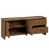 APARADOR MADERA DE PINO RECICLADA METAL NEGRO MDMHOGAR