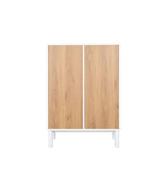 SINFONIER SINFONIER MDF LACADO EN BLANCO Y NATURAL MDMHOGAR