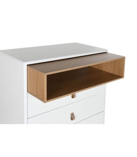 SINFONIER SINFONIER MDF LACADO EN BLANCO Y NATURAL MDMHOGAR