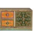 COMODA GRANDE MULTI CAJONES MADERA MANGO DETALLES PINTADOS A MANO