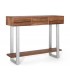 CONSOLA MADERA MACIZA DE ACACIA Y METAL MDMHOGAR