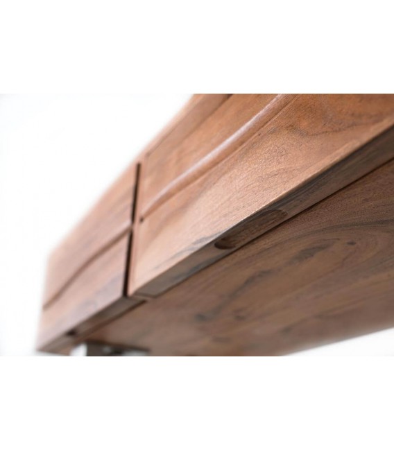 CONSOLA MADERA MACIZA DE ACACIA Y METAL MDMHOGAR