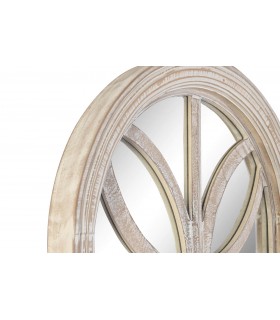ESPEJO VESTIDOR 60 X 180 VANTA MADERA MDF DECAPADA EN BLANCO