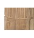 MACETERO TRONCO DE MADERA PAULONIA TALLADA NATURAL