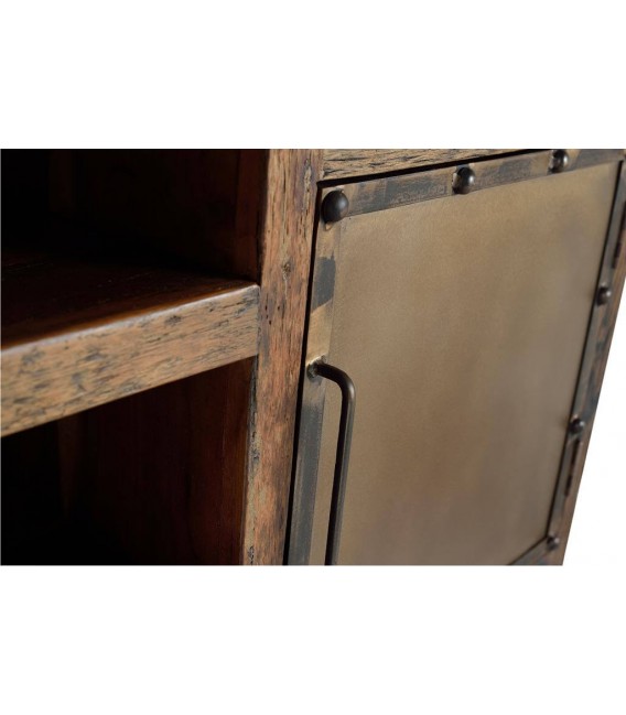 APARADOR MADERA RECUPERADA Y METAL MDMHOGAR