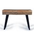 CONSOLA MADERA DE ACACIA Y METAL MDMHOGAR