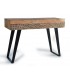 CONSOLA MADERA DE ACACIA Y METAL MDMHOGAR