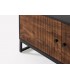 MUEBLE DE TV MADERA DE MANGO Y PALISARNO METAL MDMHOGAR