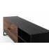 MUEBLE DE TV MADERA DE MANGO Y PALISARNO METAL MDMHOGAR