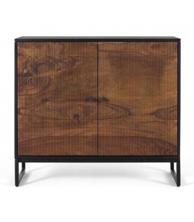 TAQUILLON MADERA DE PALISANDRO MANGO Y METAL MDMHOGAR