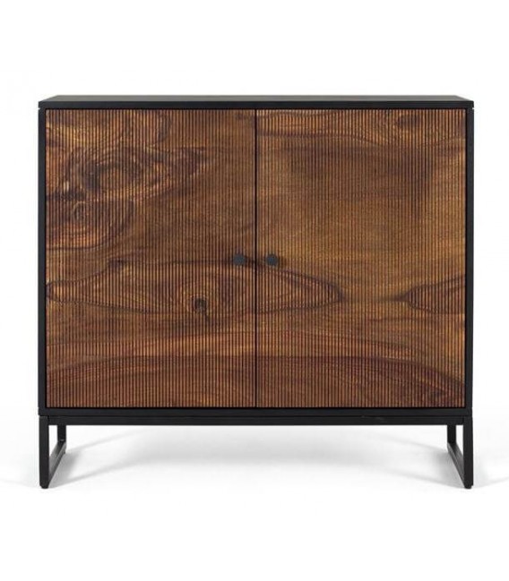 TAQUILLON MADERA DE PALISANDRO MANGO Y METAL MDMHOGAR