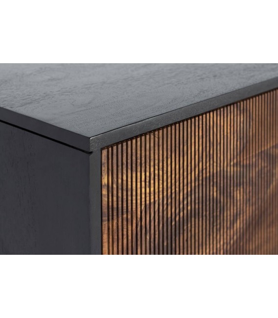 TAQUILLON MADERA DE PALISANDRO MANGO Y METAL MDMHOGAR