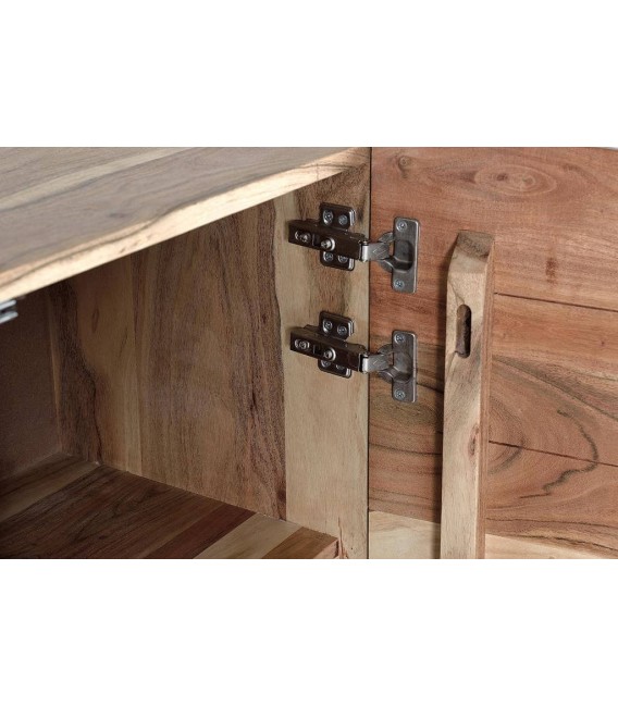 APARADOR MADERA DE ACACIA Y METAL MDMHOGAR