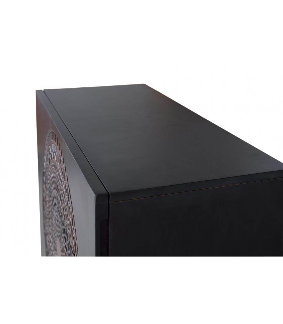 COMODA MADERA DE MANGO Y METAL MDMHOGAR