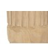 MACETERO MADERA PAULONIA TALLADA NATURAL MDMHOGAR