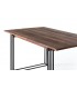 MESA DE COMEDOR MADERA DE PALISANDRO Y METAL MDMHOGAR