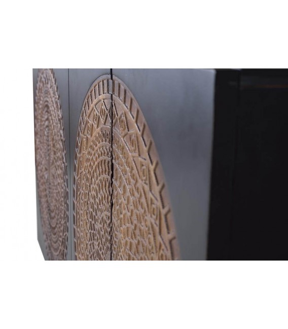 APARADOR MADERA DE MANGO Y METAL MDMHOGAR