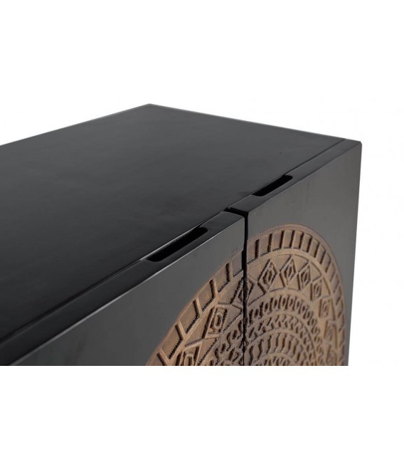 APARADOR MADERA DE MANGO Y METAL MDMHOGAR