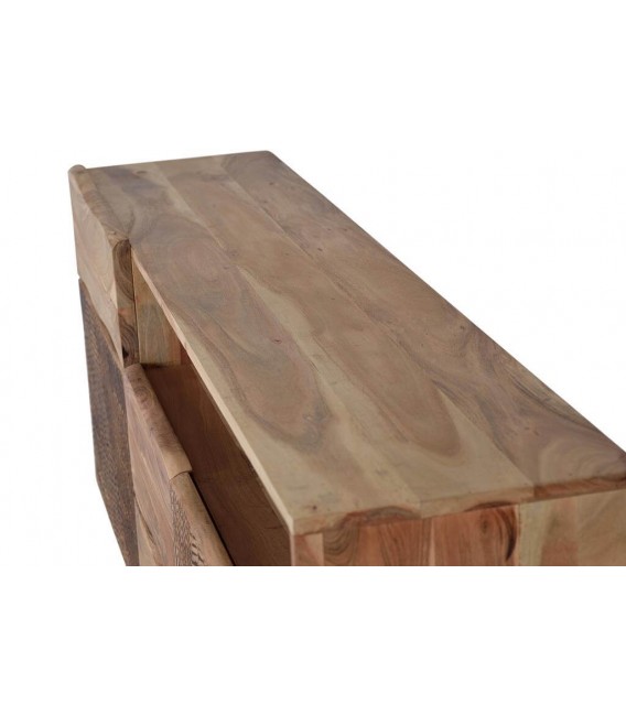 APARADOR 160 X 37 X 70 CERRO MADERA DE ACACIA Y METAL