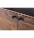 APARADOR METAL Y MADERA DE PALISANDRO MDMHOGAR