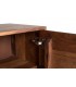 APARADOR METAL Y MADERA DE PALISANDRO MDMHOGAR