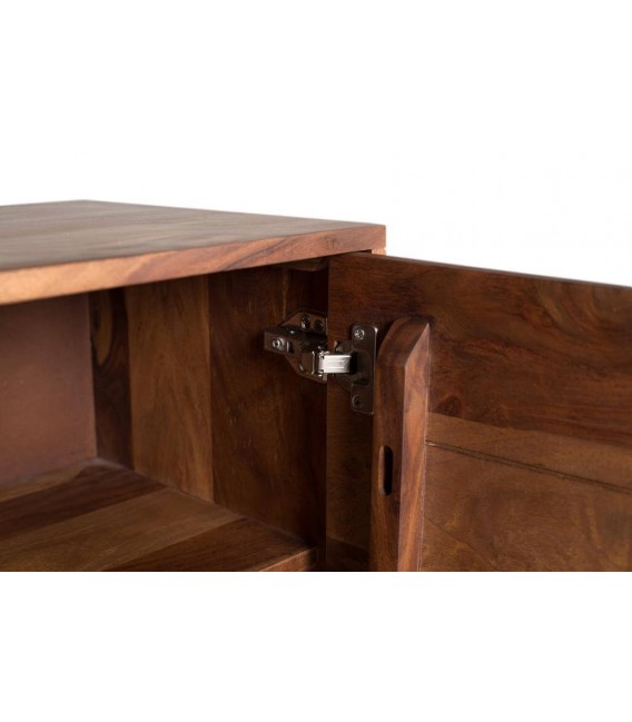 APARADOR METAL Y MADERA DE PALISANDRO MDMHOGAR