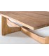 MESA DE CENTRO MADERA DE MANGO NATURAL MDMHOGAR