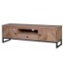 MUEBLE TV MADERA DE ACACIA Y METAL MDMHOGAR