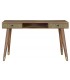 ESCRITORIO MADERA DE MANGO Y BRONCE MDMHOGAR MDMHOGAR