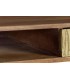 ESCRITORIO MADERA DE MANGO Y BRONCE MDMHOGAR MDMHOGAR