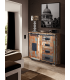 COMODA MARES MADERA Y METAL MDMHOGAR