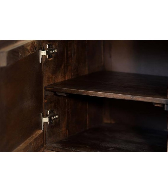 APARADOR MADERA DE MANGO Y LAMINA DE COBRE MDMHOGAR