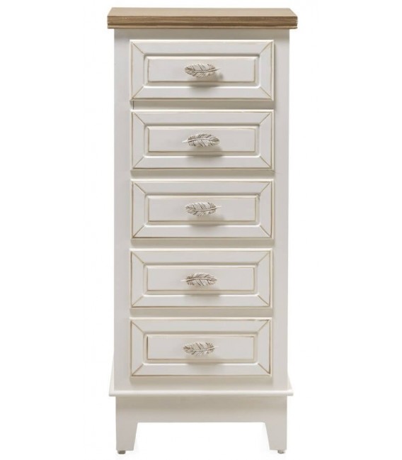 SINFONIER MADERA NATURAL Y BLANCO ROZADO MDMHOGAR