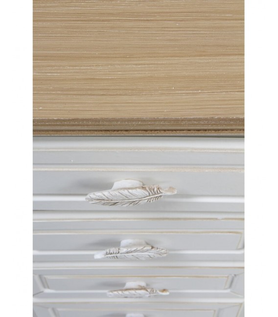 SINFONIER MADERA NATURAL Y BLANCO ROZADO MDMHOGAR