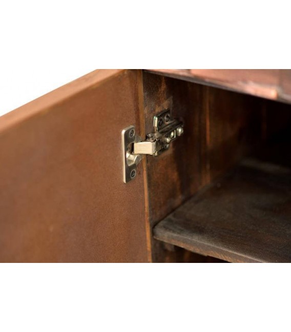 APARADOR MADERA DE MANGO Y LAMINA DE COBRE MDMHOGAR