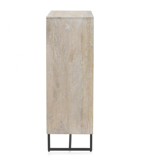 ARMARIO MADERA MACIZA DE MANGO Y METAL MDMHOGAR