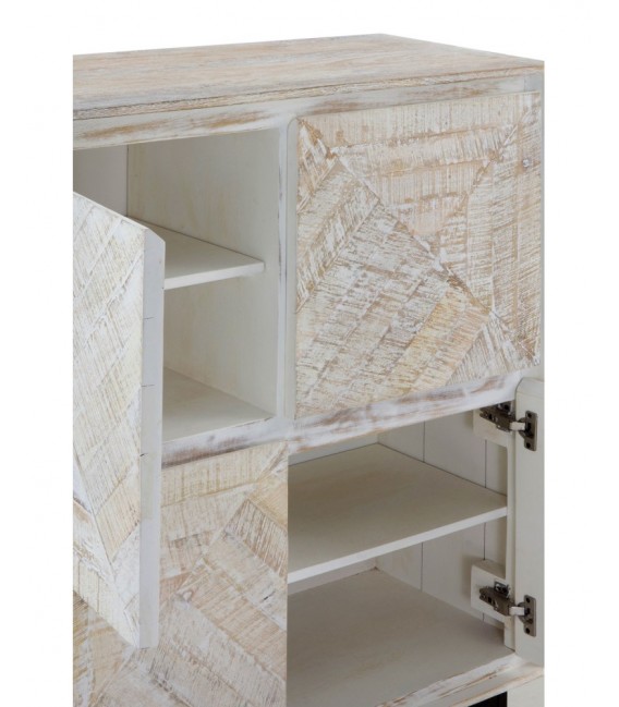 ARMARIO MADERA MACIZA DE MANGO Y METAL MDMHOGAR