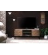 MUEBLE TV MADERA DE MANGO Y LAMINA DE COBRE MDMHOGAR