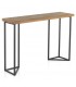 CONSOLA MADERA DE OLMO Y METAL MDMHOGAR