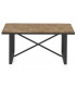 MESA DE CENTRO MADERA DE ABETO Y METAL MDMHOGAR