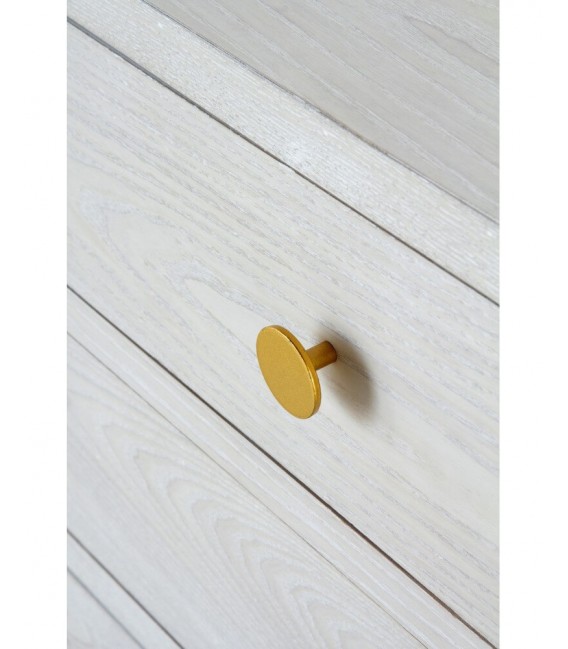 COMODA MADERA DE FRESNO METAL MDMHOGAR