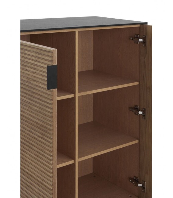 ARMARIO MADERA DE FRESNO Y METAL MDMHOGAR