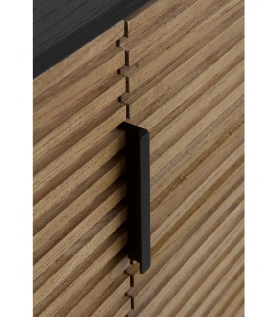 ARMARIO MADERA DE FRESNO Y METAL MDMHOGAR