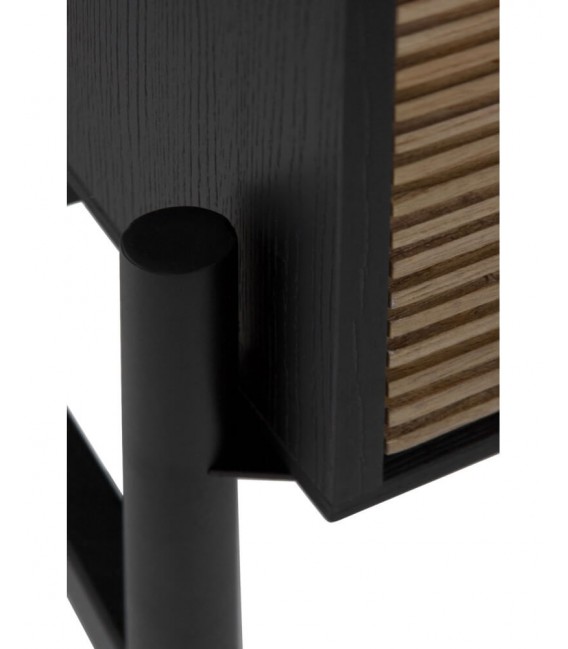 ARMARIO MADERA DE FRESNO Y METAL MDMHOGAR