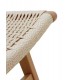 SILLON RELAX MADERA HAYA NATURAL CUERDA TRENZADA