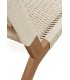 SILLON RELAX MADERA HAYA NATURAL CUERDA TRENZADA