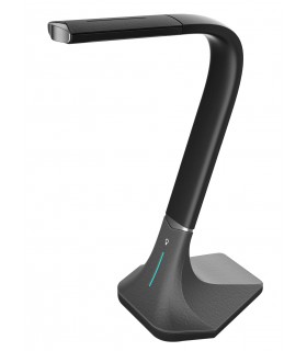 FLEXO LED INTEGRADO TACTIL LUCIA ABS Y ALUMINIO NEGRO GRIS