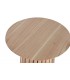 MESITA AUXILIAR MADERA DE MINDI NATURAL MDMHOGAR