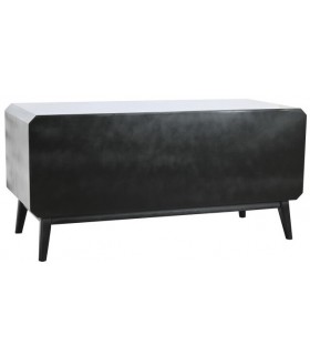 APARADOR MADERA NEGRA Y NATURAL MDMHOGAR